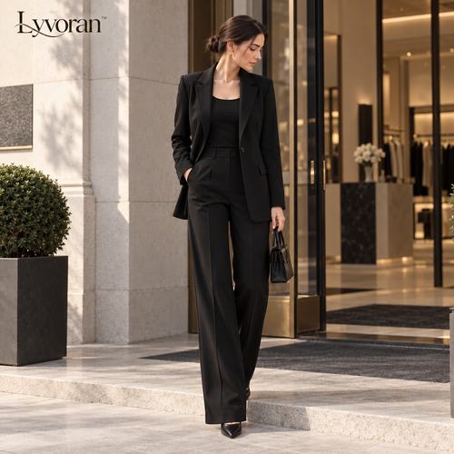 Lyvoran™ Amara Black Tailored Blazer