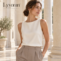 Lyvoran™ Minimal Sleeveless Shell Top