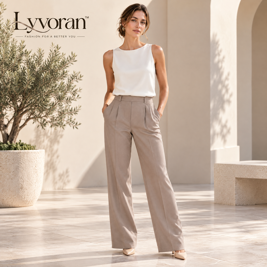 Lyvoran™ Minimal Sleeveless Shell Top
